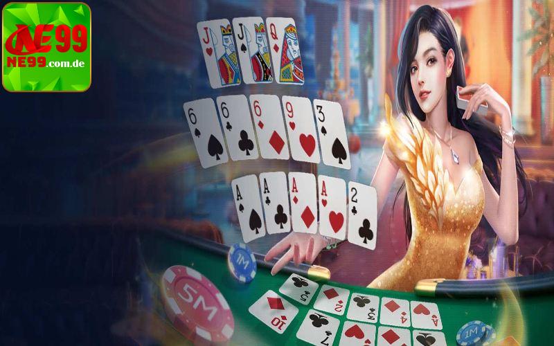 Giao diện game bài thân thiện