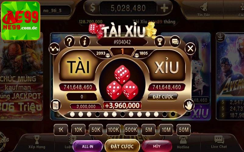 3 bước chơi game Tài Xỉu nhanh chóng nhất